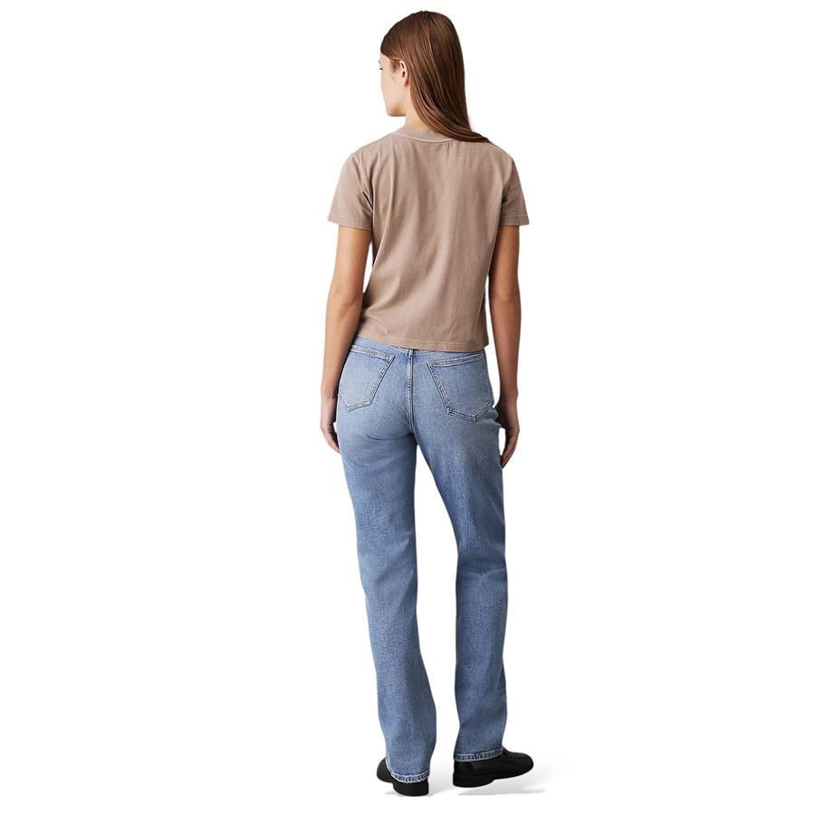 High Rise Straight Jeans da donna Calvin Klein | J20J2245011AA
